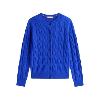 Tommy Hilfiger Donna, Maglie, Blu, XS, new