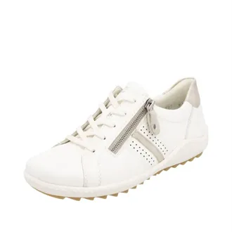 Rieker Womens Liv 32 Sneaker In Paper/muschel/offwhite
