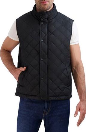 Cole Haan Quilted Vest in Black at Nordstrom Rack, Size X-Large