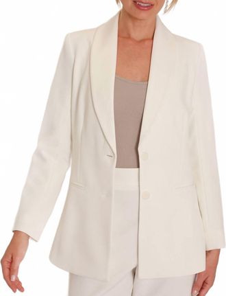 Camilyn Beth Parker Blazer In Ivory