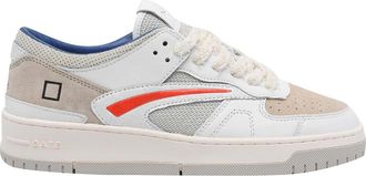 D.A.T.E. D. A.T. E. Grey And Beige Torneo Pop Sneakers