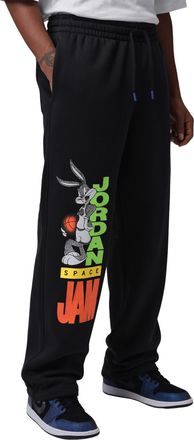 Nike Jordan Air Jordan Brooklyn Space Jam Fleece Cuffed Pants Black IX3100-010
