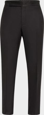 Giorgio Armani Men & apos;s Solid Formal Tuxedo Pants