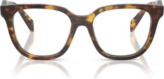Prada Pr C11V Butterfly-Frame Acetate Optical Glasses