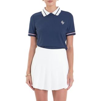 English Factory Sports Club Colorblock Polo in Navy at Nordstrom Rack, Size X-Small
