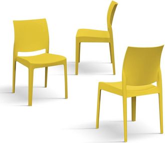 Milani Home ELLIOT - sedia di design moderno polipropilene