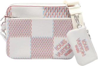 Louis Vuitton Pre-owned Handbag - unisex - Vintage Schoudertas - Wit - ONE Size - Leer - Vintage
