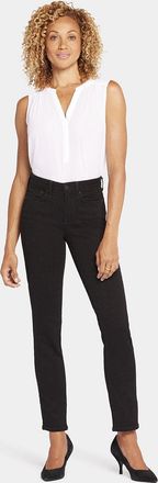 NYDJ Sheri Slim Jeans Zwart Premium Denim | Zwart