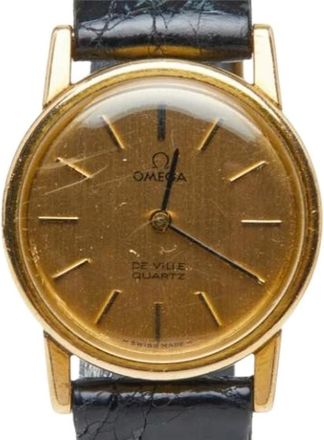 Omega Orologio da polso vintage Pre-owned - - Pre-owned - Donna - Giallo - ONE SIZE
