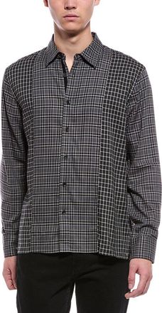 Rag & Bone Rag & Bone Dalton Flannel Patchwork Shirt