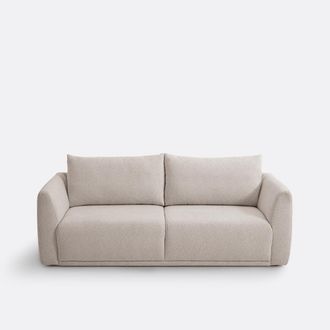 La Redoute Interieurs Zetel 3-zit, m&ecirc;lee polyester, Lupita