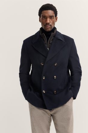 Bugatti Herren Waterdichte cabanjack met vestinzetstuk en reverskraag