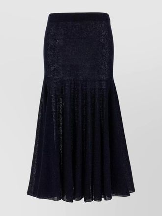 Magda Butrym knitwear 16 skirt elastic waistband