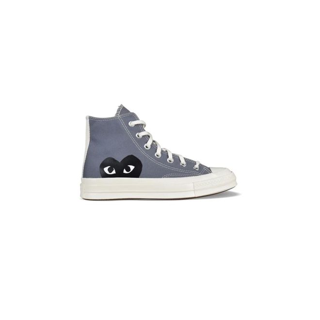 Sneakers, female, Gray, 8 1/2 UK, Grey Canvas Chuck Taylor High-Top Trainers