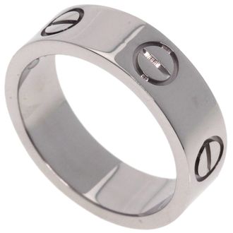 Cartier White Gold White Gold (18K) Band Ring (Pre-Owned)