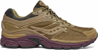 Saucony Mens Progrid Omni 9 Running Shoes In Brown/wine