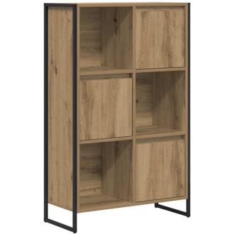 vidaXL Estanter&iacute;a Para Libros Roble Artesanal 68 X 30 X 108.5 Cm Vidaxl