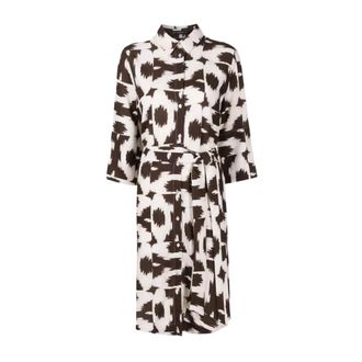 Lenny Niemeyer Puglia Shirt Dress - Dames - Shirt Kleedjes - Bruin - M - Kleedjes