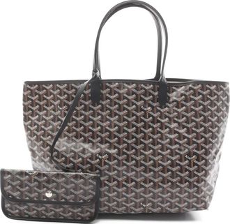 Goyard large 20s Saint Louis PM coated-canvas tote bag - Black