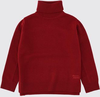 Maison Kitsun&eacute; Sweater MAISON KITSUN&Eacute; Woman color Burgundy