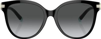 Tiffany & Co. Stijlvolle zonnebril met gepolariseerde lenzen - Dames - Zonnebrillen - Zwart - 55 MM - Accessoires
