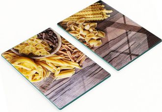 OEM Tablas De Vidrio Duraderas Y Elegantes Con Estampado De Pasta Mixta 2x40x52 Cm