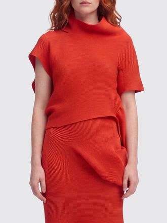 Issey Miyake Top asimmetrico in jersey