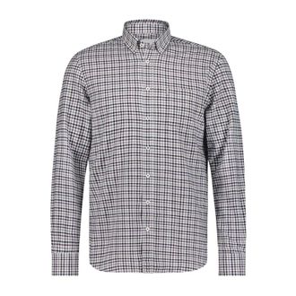 State of Art Overhemden, Heren, Zwart, L, Katoen, Casual Overhemd