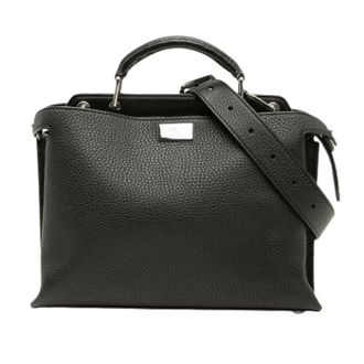Fendi Pre-owned Peekaboo Iconic Essential - Dames - Pre-owned - Zwart - Maat: ONE Size Leer