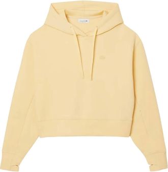 Lacoste Felpa con cappuccio e coulisse - Giallo