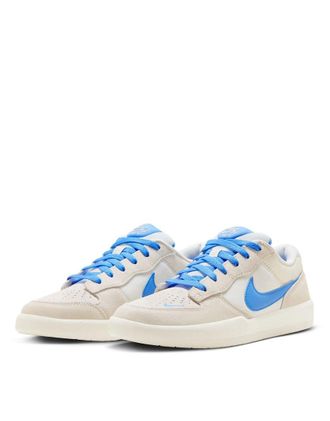 Nike Air Force 58 - Sneakers bianche e blu-Bianco