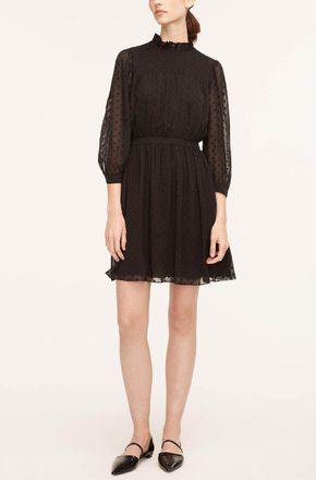 Rebecca Taylor Clip-Dot Shirt Dress