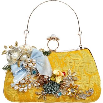 Mark Roberts Mustard Bag, Gold Handle Ornament at Nordstrom