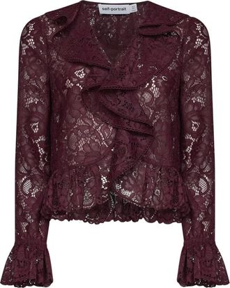 Self Portrait Donna, Camicette, Rosso, 2Xs, new
