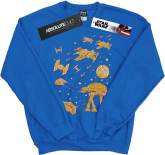 Star Wars Heren Gingerbread Battle Sweatshirt (Koningsblauw)