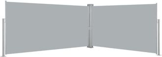 vidaXL Toldo Lateral Retr&aacute;ctil 160x600 Cm Gris Vidaxl