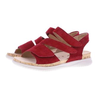 Hartjes Breeze Sandaal - Dames - Schoenen - Rood - Maat: 40 EU Leer