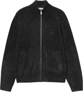 Carhartt Work in Progress Truien & Vesten, Heren, Zwart, XL, Wol, Curtis Sweater