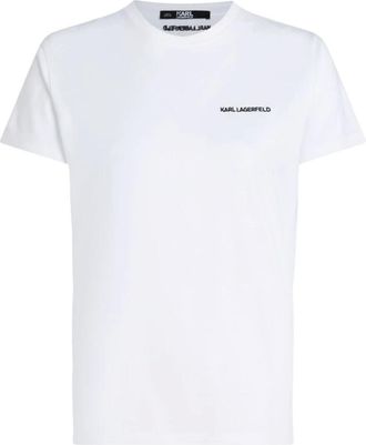 Karl Lagerfeld Mujer, Camisetas, Blanco, Talla: S