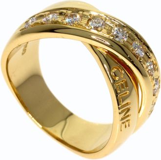 Celine Yellow Gold (18K) Band Ring (Pre-Owned)