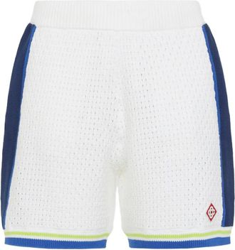 Casablanca Stripe Logo Shorts