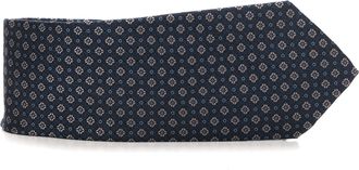 Canali Cravatta Blu-grigio Canali Uomo