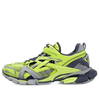 Balenciaga (WMNS) Balenciaga Track.2 Grey Neon Yellow 568615W3AE23512