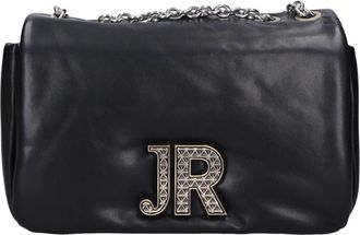 John Richmond Shoulder Bag - Dames - Schoudertassen - Zwart - ONE Size - Leer - Tassen
