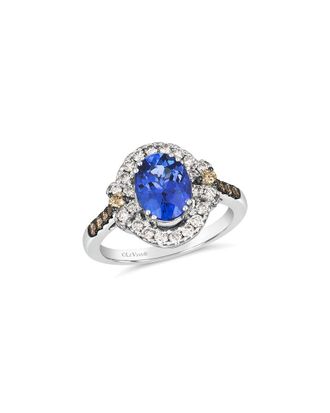 Le Vian 14K 2.32 ct. tw. Diamond & Blueberry Tanzanite Cocktail Ring
