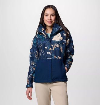 Columbia Outdoorjacke COLUMBIA, Damen, Gr. L (42/44), collegiate n, Obermaterial: 100% Polyester. Futter: 100% Polyester, Jacken Outdoorjacke