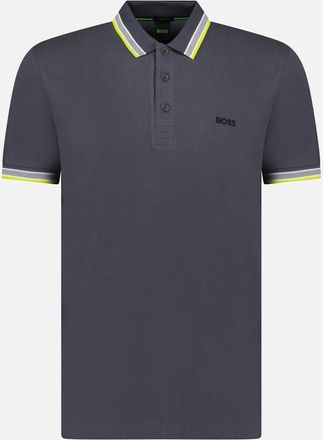 HUGO BOSS Mens Boss Paddy Polo Shirt Dark Grey - Size: 40