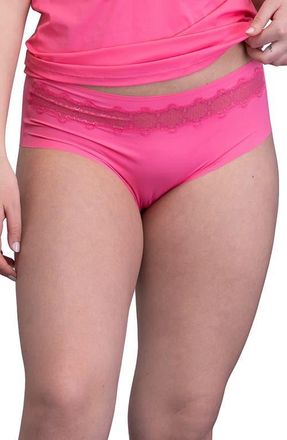 Uwila Warrior Soft Seamless Briefs with Lace in Camilla Rose at Nordstrom, Size X-Small