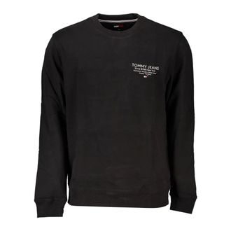 Tommy Hilfiger Heren, Sweatshirts & Hoodies, Zwart, Maat: 2XL Katoen