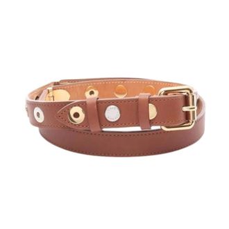 Louis Vuitton Pre-owned Belts, female, Brown, Size: ONE SIZE Pre-owned Vintage Leather Belt